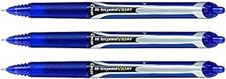 Pilot Hi-Tecpoint V10 RT Liquid Ink Rollerball Pen -Broad Tip - (Blue 3)