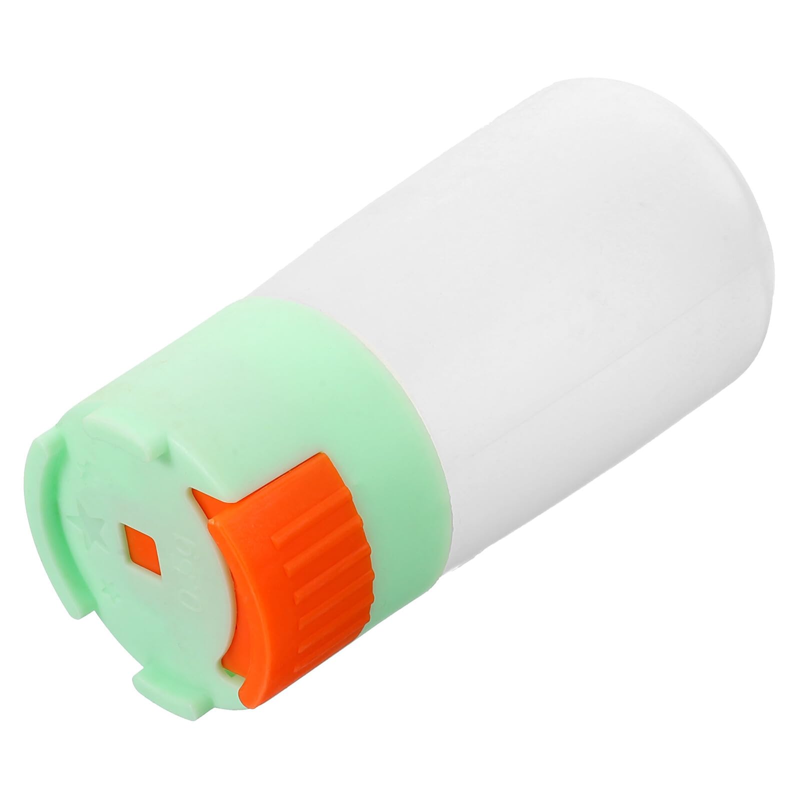 Yardwe Metering Fish Feeding Bottle Fish Food Storage Container Moisture-Proof Aquarium Feeder Green Non-Automatic Precise Feeding Tool for