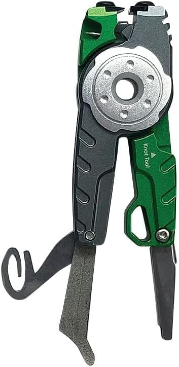 Miniatura 4 de Creative Angler Herramienta de pesca múltiple cortador de línea de pinza, herramienta de amarre de nudos, limpiador de ojos de gancho, afilador de