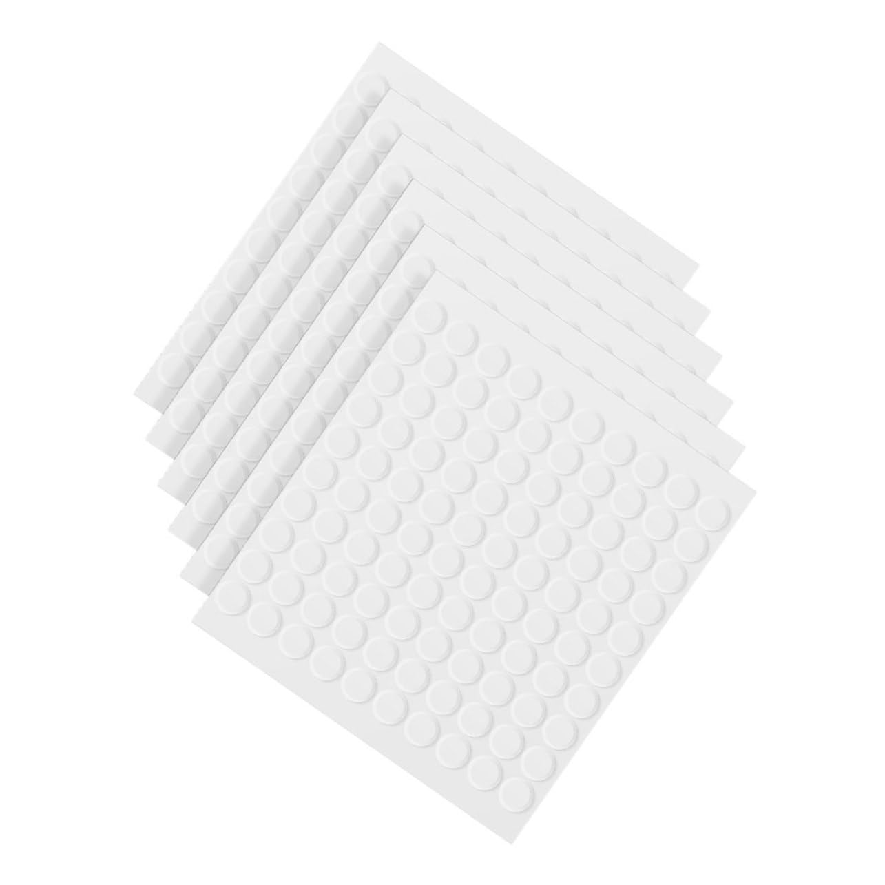 VILLCASE Versatile 800pcs Double Sided Adhesive Dots Removable Sticky Fixers for Wall Stickers Decorations