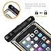 Waterproof Case, Sahara Sailor Waterproof Phone Case Dry Bag Bike Phone Mount Fluorescent Strip for iPhone 7 6 6S Plus Samsung Galaxy S7 S6 S5 Note 5 4 Touchscreen Transparent