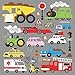 Mudpuppy On The Move - Tri Fold Magnetic Puzzles Featuring Two 20 Piece Transportation Themed Artwork