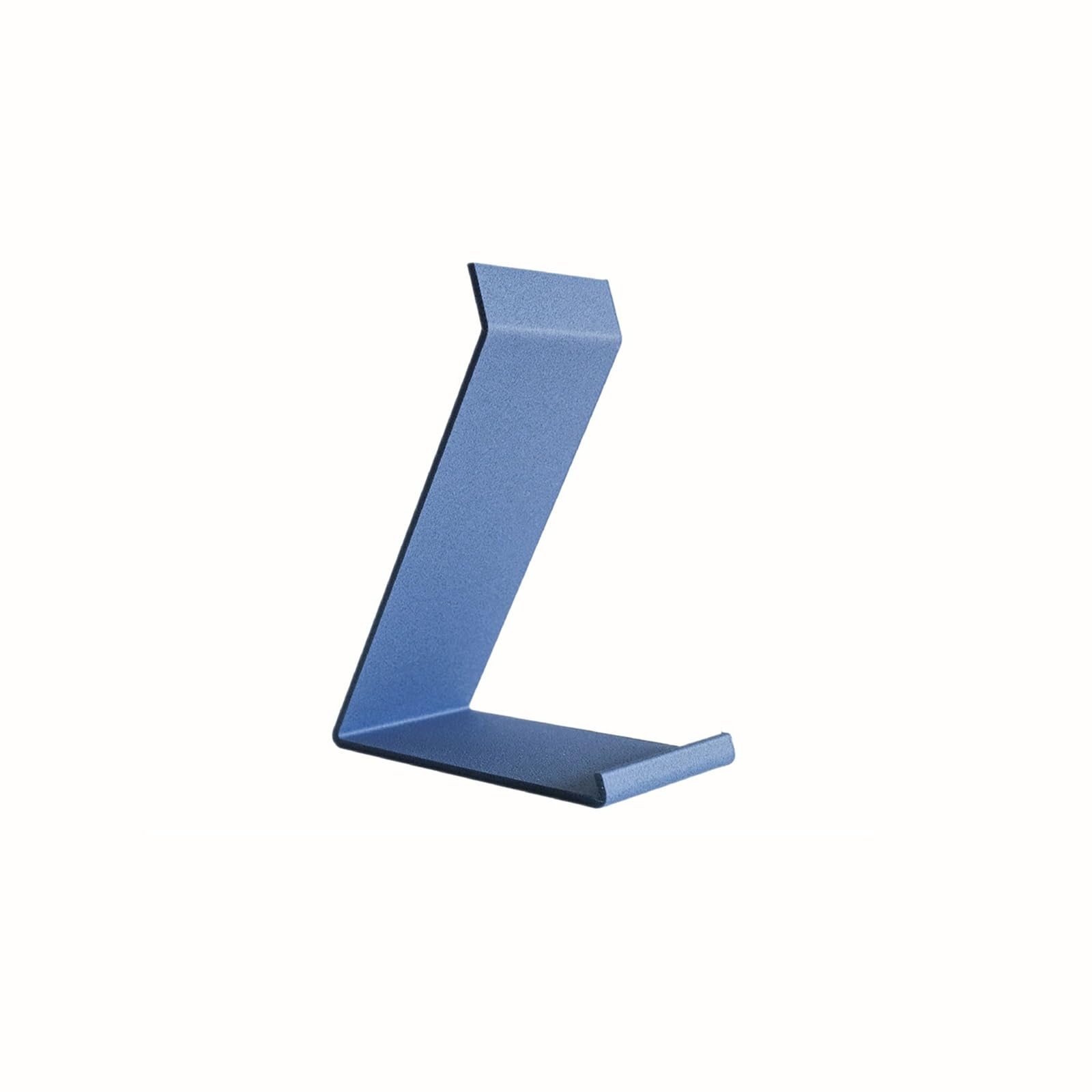 Supporto Vinili da Tavolo a Z Porta Dischi Multifunzione. | Porta Dischi in Plastica con Gommini Antiscivolo Organizer Multifunzione Musica.(Blue)