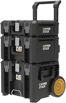 CAT DA41005 HYPER STACK Heavy Duty 3’ Wheel Lock Tool Bag Set