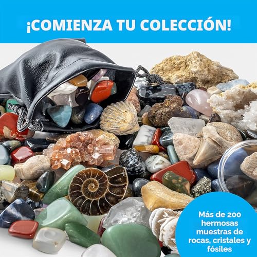 Kit STEM de rocas volcánicas y fósiles National Geographic, el regalo de cumpleaños ideal 5