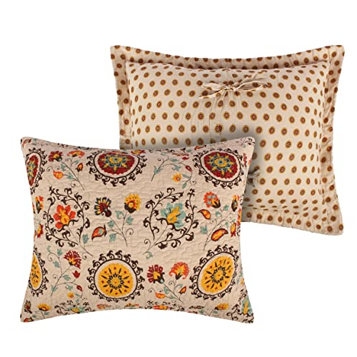 Greenland Home Fashions Andorra Standard Sham, Multicolor