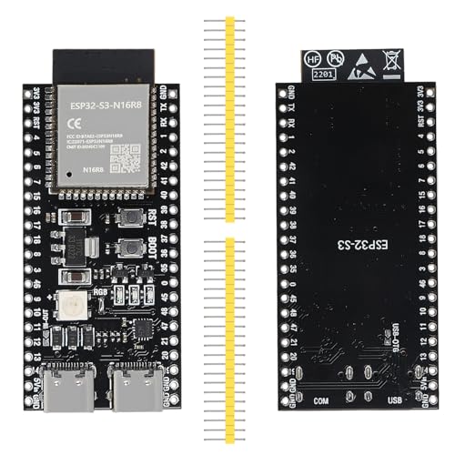 Image of 10Pcs ESP32 ESP32 S3 Development Board Type-C WiFi+Bluetooth Internet of Things Dual Type-C Core Board ESP32-S3-DevKit N16R8 Development Board ESP32-S3 Module