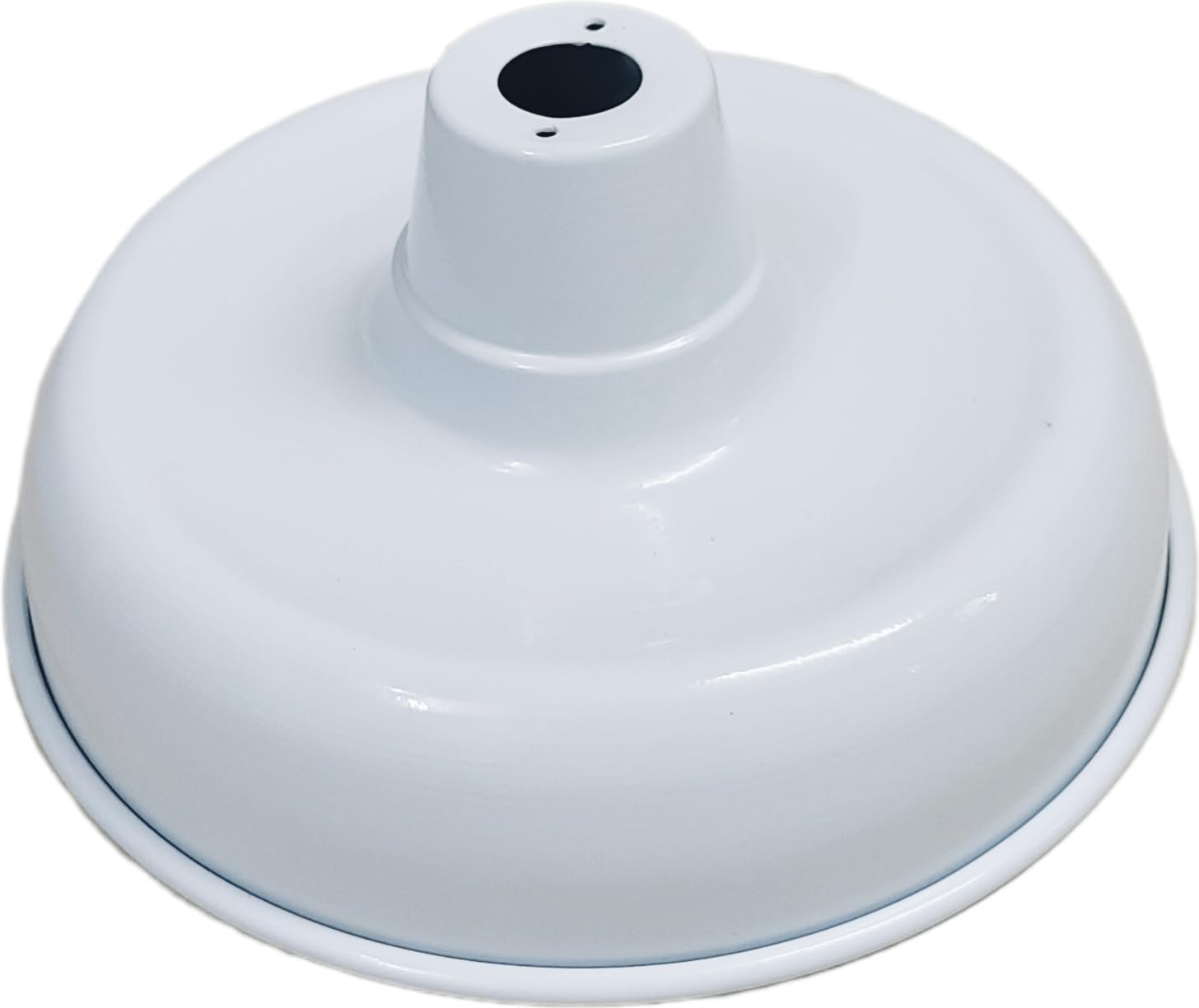 Hope Kart Carrom Lamp Shade Only for Board Light Bulb Holder Stand Cover Hanging Cap for Study Wall Frame Top 10 Dia x 5.5 inch Height White Pack of 1 (without wire and holder)-image-22