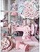 Fundaful 5D Diamond Painting Art Craft Kits for Adults Full Round Drill Paint by Number Shiny Rhinestone Embroidery Cross Stitch Home Wall Decor Gift Pink Sew Machine Picture Christmas Gift