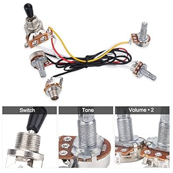 ギター Montreux LP Wiring Kit ver.2 MONTREUX ( モントルー ) LP wiring kit ver.3 [9210] 送料無料
