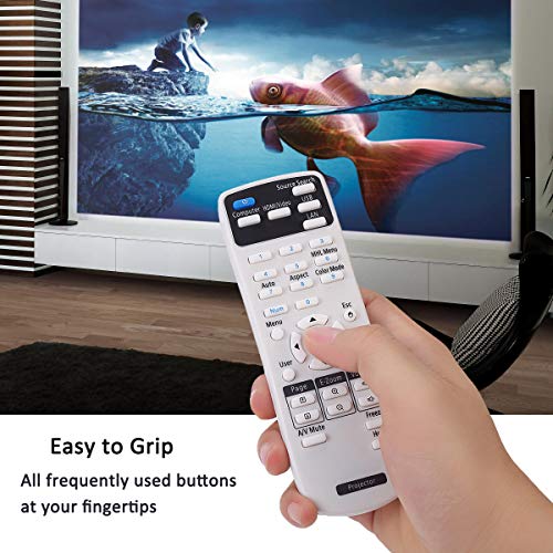 AuKing Telecomando del Proiettore per Epson