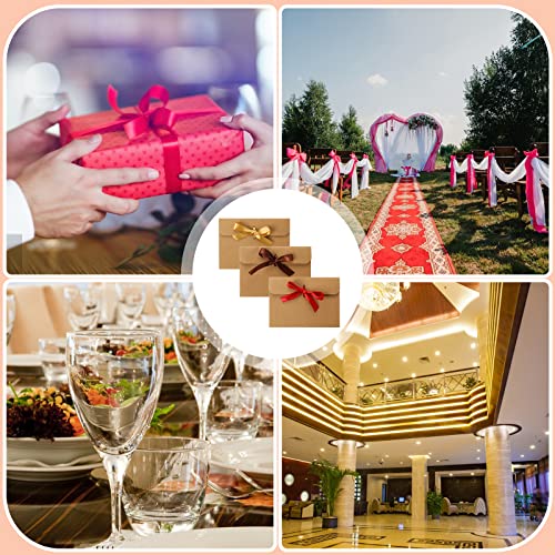 Gift Card Envelopes, Mini Envelopes With Ribbons, Money Gift Envelopes, Brown Envelopes, 18Pcs Gift Envelopes For Money, Money Envelopes For Cash Gifts, Envelopes For Valentine's Day(6.7X4.8Inch) #TOP2