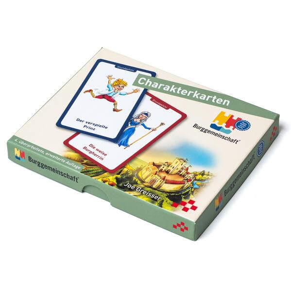 Die Burggemeinschaft - Charakterkarten: Mit Anleitung
