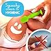 Bumco Mini Diaper Cream Spatula with Case - BPA-Free Butt Spatula Baby, Soft & Flexible Diaper Spatula, Diaper Cream Applicator, Mom-Invented Baby Must Haves, Diaper Bag Essentials, Butt Paste Spatula