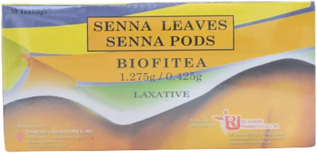BIOFITEA Senna Leaves Senna Pods Herbal Dietary Tea (Pack of 30)