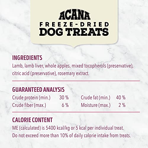 Acana Lamb And Apple Dog Treats, 1.25 Oz #TOP5