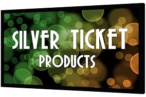 Silver Ticket Products STR Series 120" Projector 4K Screen