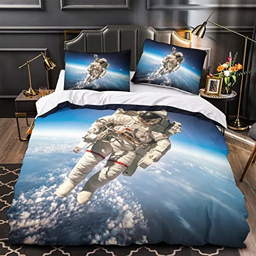 Housse de couette astronaute 3D, le cadeau idéal pour les passionnés d'espace - 4