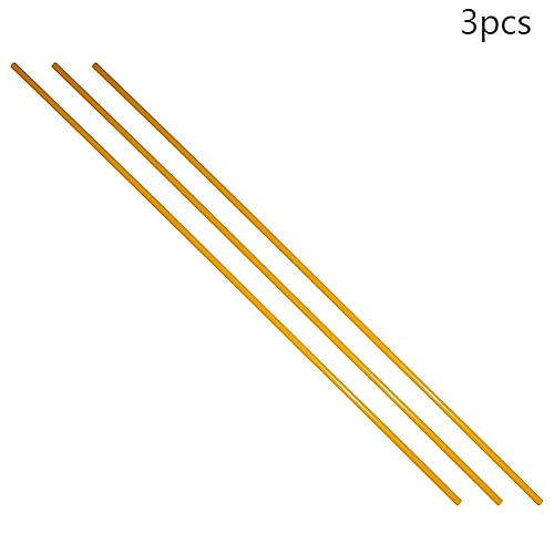 Miniatura 3 de Bettomshin 3 varillas de polioximetileno de POM, 0.472in, diámetro externo, 3.3ft, longitud de 3,28 pies, redondas, de plástico, redondas, barras