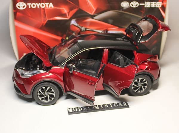 ミニカー 1/18 トヨタ TOYOTA IZOA レッド 1/18 Scale TOYOTA IZOA Red Diecast Car Model Toy Collection