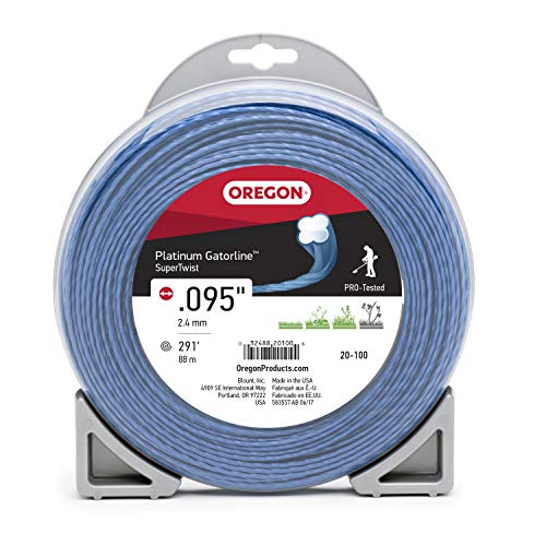 Oregon 20-100 Platinum Gatorline Supertwist Trimmer Line, .095-Inch, 1 Pound