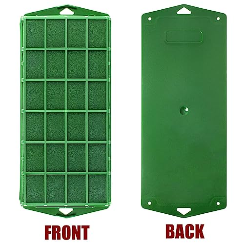 Takytao Floral Foam Cage 6 Pack, Dry Flower Cage Holders, Green Foam Cage Blocks for Fresh Flower Arrangements Decoration, Wedding, Interior and Garden by Takytao - Used condition - Image 5