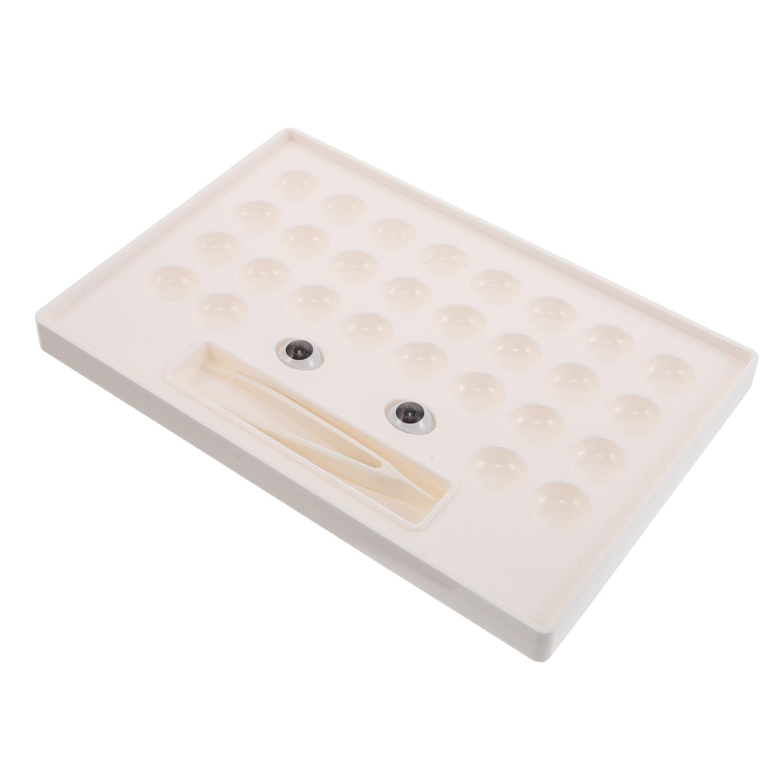 Estuche De Almacenamiento Caja De Almacenamiento Lentes De Contacto Cajas De Almacenaje De Lentes Beige