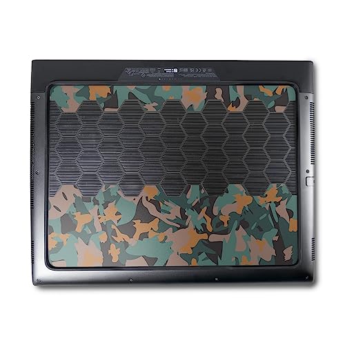 Image of MightySkins Skin Compatible with Alienware M18 R1 (2023) Full Wrap Kit - Muted Camouflage | Protective, Durable, and Unique Vinyl Decal wrap Cover | Easy to Apply & Change Styles | Made in The USA