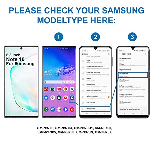 MMOBIEL Qi Kabel för Samsung Galaxy Note 10 Plus - 6,3 Tum