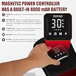 TUOYR Cordless Red & Infrared Light Therapy for Hand Pain Relief Device with 660nm Red 850nm Infrared Light with 4000mAh Battery Portable Pad for Hands Fingers Wrist Joint Stiffness Treatment Gloves - Image 3