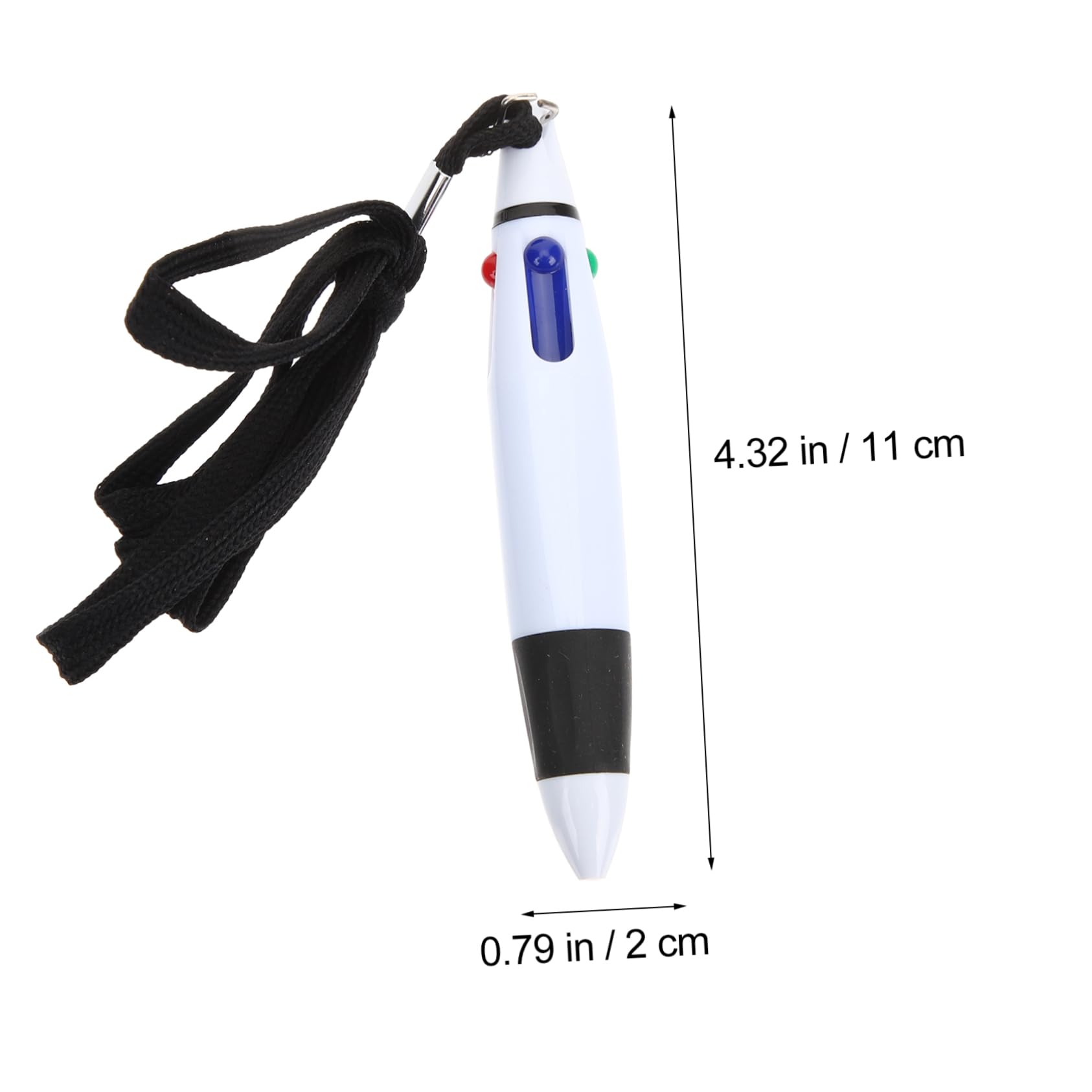 4 Sätze Kugelschreiber Mehrfarbiger Stift The Office Die Schul Markers Bürozubehör Lanyards Kette Textmarker Punkt Schulbedarf Versenkbare Stifte Plastik Black 10 Stück * 4