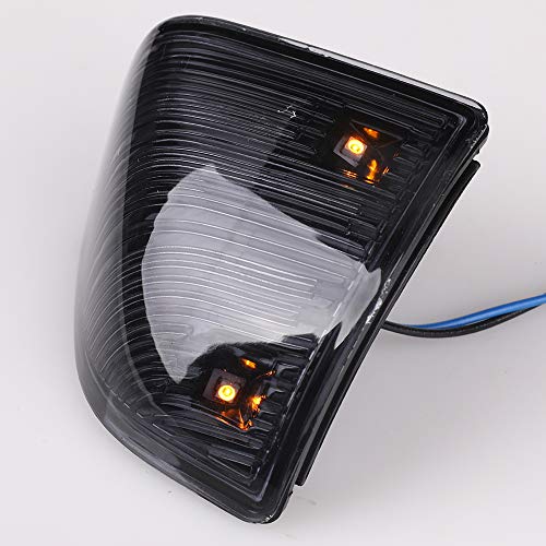 LED Turn Signal Light Left & Light Side Rear View Mirror Lamps Replacement for 2010-2018 Dodge Ram 1500 2500 3500 4500 5500 Smoked Lens Replace 68302828AA 68302829AA - Thumbnail 3