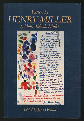 Letters by Henry Miller 0881910384 Book Cover