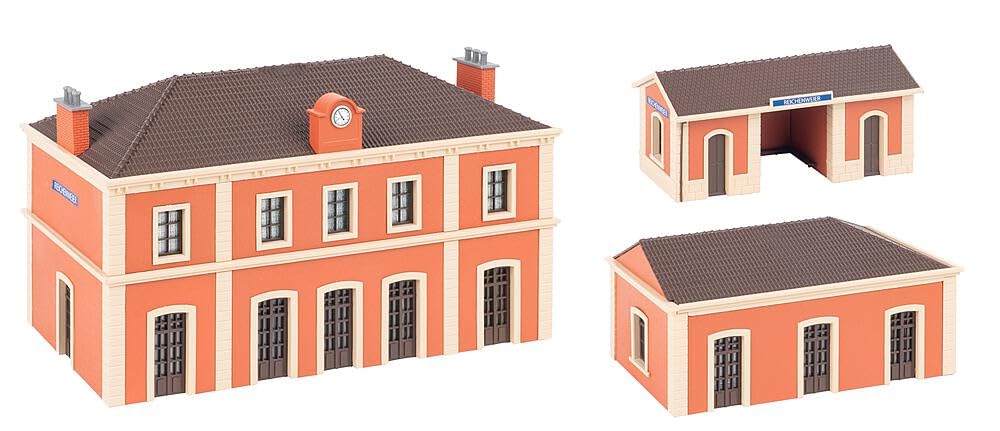 Faller 110147 - Set stazione ferroviaria Reichenweier, scartamento H0