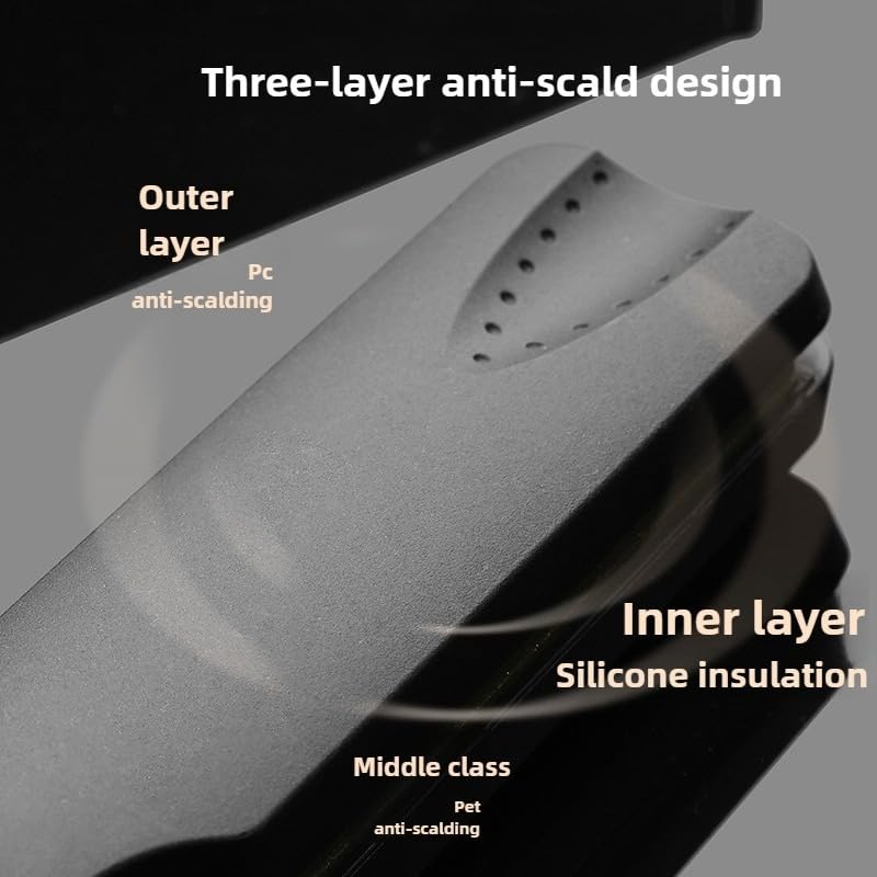 Plancha para cabello eléctrica negra EU miniatura 6