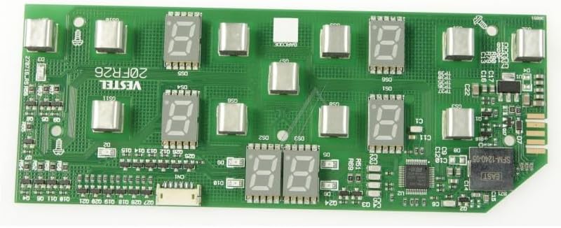 Quddiem dettaljat view of the VESTEL 20FR26 32037169 control board