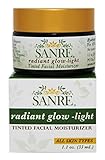 SanRe Organic Skinfood - Radiant Glow Light - Organic Tinted Facial Moisturizer For All Skin Types