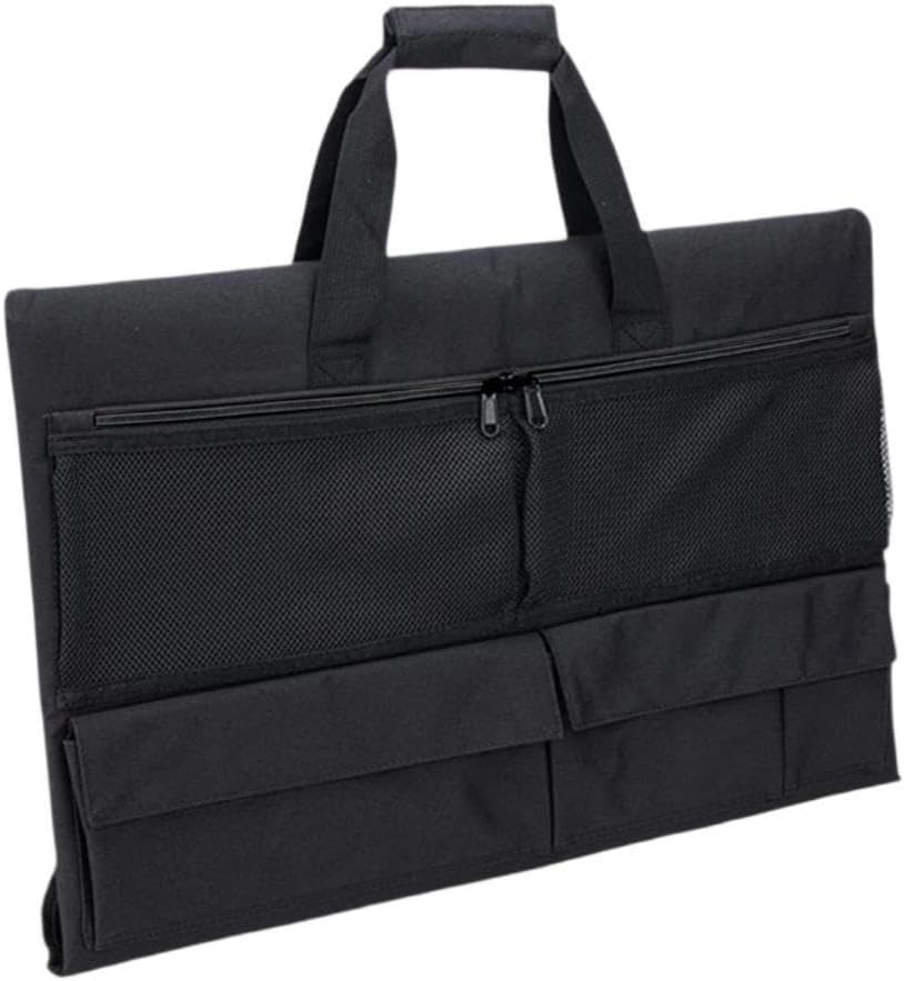 Travel Carrying Case Velvet Lining Water Resistant Surface Dust Cover with Carry Handle for 24inch Desktop Monitor