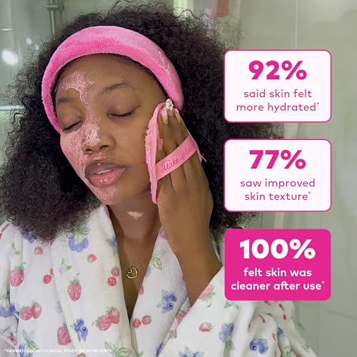 Image of The Original MakeUp Eraser 7-Day Set, Erase All Makeup with Just Water, Including Waterproof Mascara, Eyeliner, Foundation, Lipstick, Sunscreen, and More! Ballet Core, 7ct.