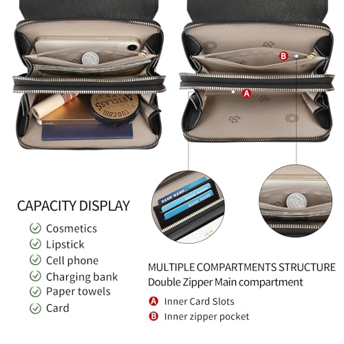 SENDEFN Small Crossbody Bags for Women Leather Cross Body Purses Designer Handbags Shoulder Bag3