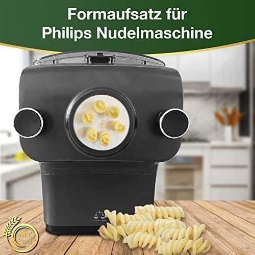 MI PASTA - Casarecce Fusilli - Molde para pasta para máquina de pasta - apto para Philips Pasta Maker Avance - Discos de pasta para pasta casera - España