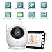 Video Baby Monitor,Ainhyzic Baby Camera monitor With 4.3'' Screen,2.4Ghz Wireless Transmission,2-Way Talk,Temperature Sensor,Cry Alert,Breast-Feed Reminder,Infrared Night Vision,Long Range 8 Lullabies