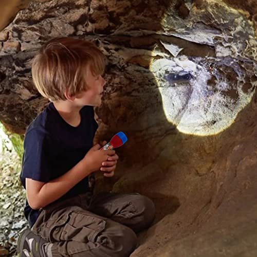 Spiderman, torcia a LED grande, per bambini, luce notturna super luminosa, per Natale, compleanno e ringraziamento, torcia in plastica, regalo per bambini dai 3 anni in su. Dimensioni: 16 cm - Image 7