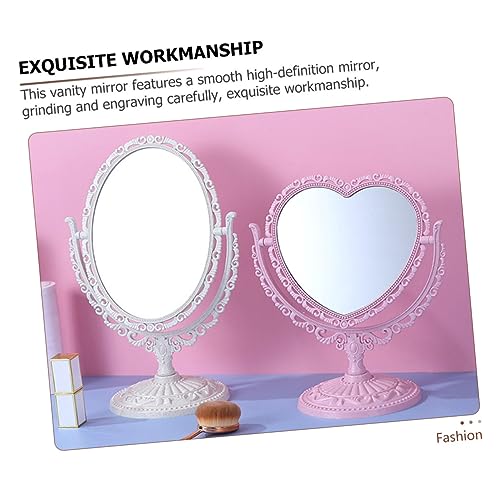 Espejo doble doble cara para maquillaje FRCOLOR 2 piezas miniatura 4