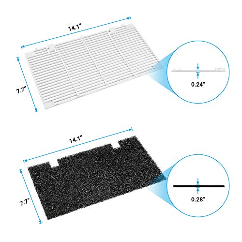 Kohree RV A/C Ducted Air Grille DuoTherm AC Filter Cover for Dometic 3104928.019,RV Camper Air