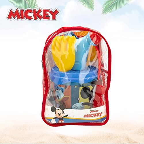 Disney Mickey And The Roadster Racers Mouse Sac À Dos De Plage Cube Avec Accessoires 18 Cm 48217 - vue 7
