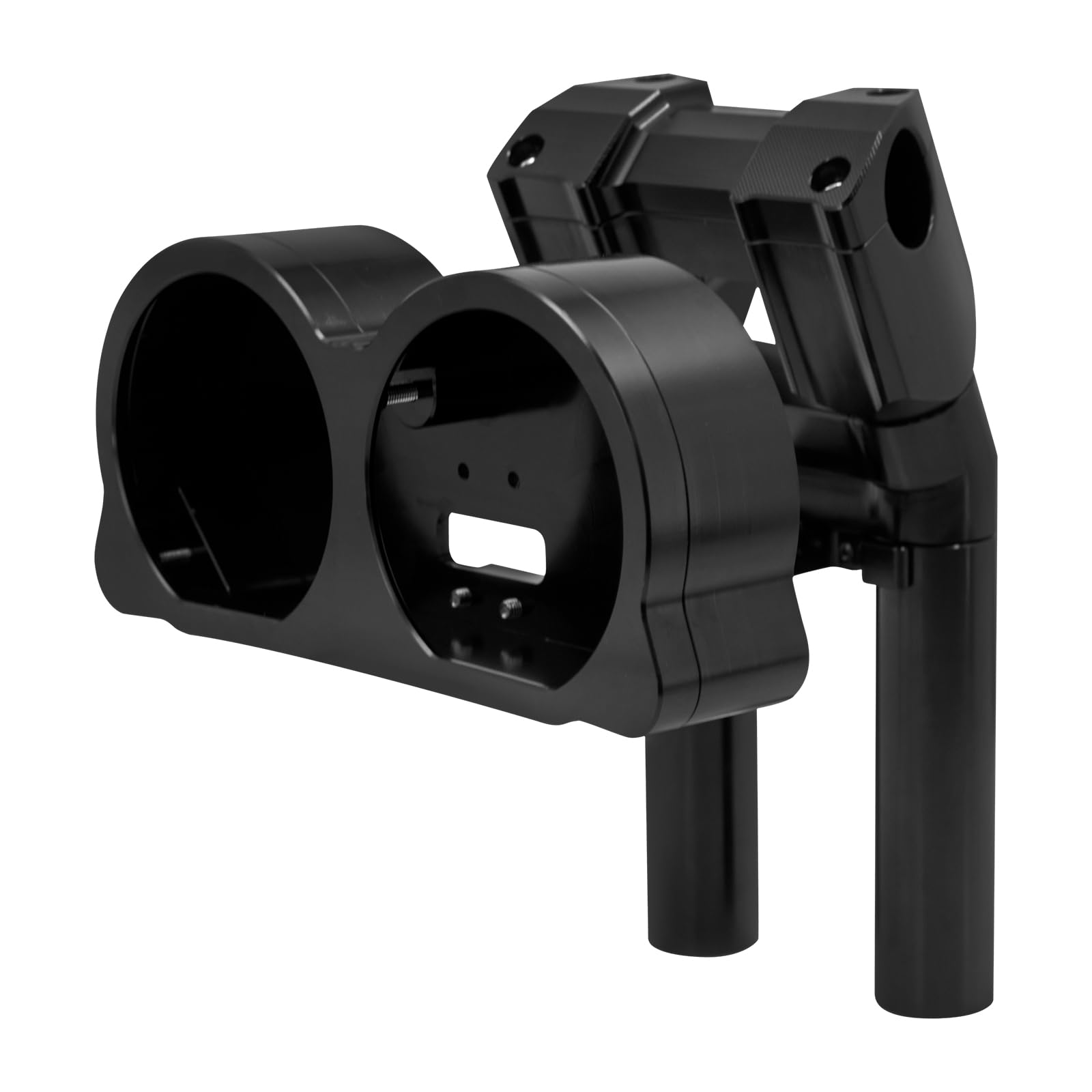Photo 1 of ***used***HDBUBALUS Speedometer Instrument Mount Indicator Handlebar Top Clamp Fit for Harley Road Glide 2015-up Black