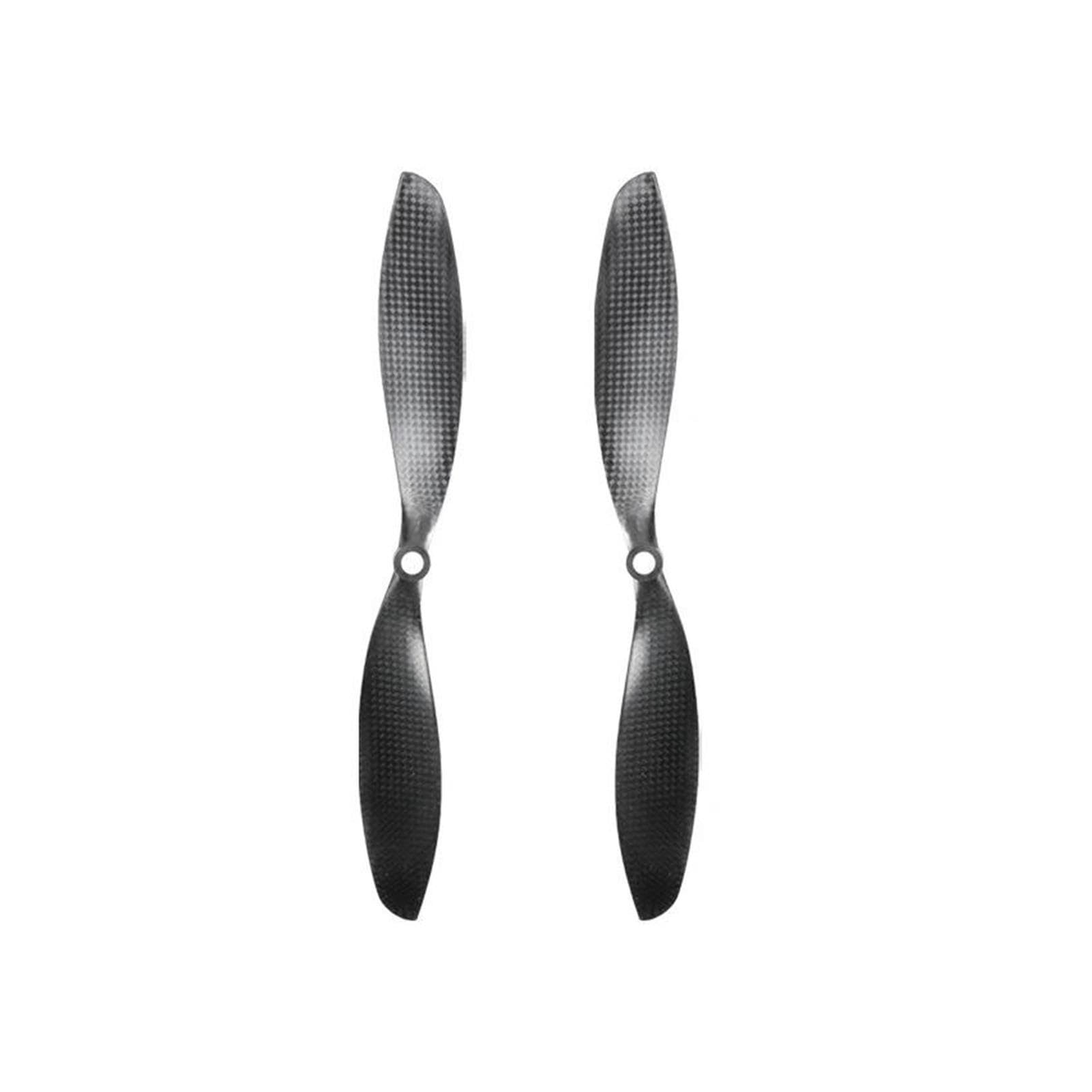 1147 hélices en fibre de carbone for hélice d'avion, accessoires de drones de 11 pouces ﻿(2pcs)