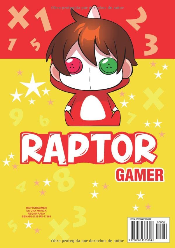 Vista 2 de A MULTIPLICAR CON RAPTORGAMER MATEMÁTICAS PARA LA LEGIÓN (Spanish Edition)