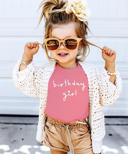 Olive Loves Apple Birthday Girl with Heart Basic Birthday T-Shirts for Any Age Birthday2
